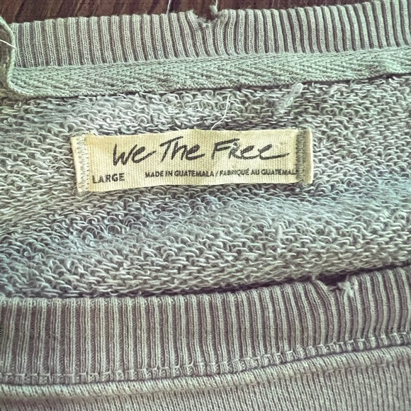 Free People Oversized Graphic Sweatshirt - Picture 3 of 5